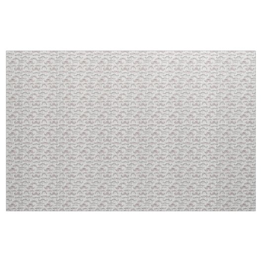 Trendy Mustache Pattern Stof (Yard (91,4 cm))