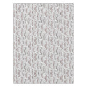 Trendy Mustache Pattern Tafelkleed (Voorkant)