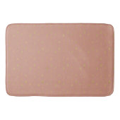Trendy Muted Clay & Gold Boho Arrows Bath Mat (Voorkant)