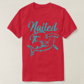 Trendy Nailed it Hammerhead Shark Deep Zee T-shirt (Design voorkant)
