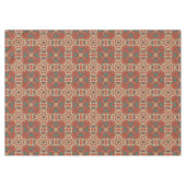 Trendy Native American Tribe Mosaic Pattern Tafelkleed (Voorkant (Horizontaal))