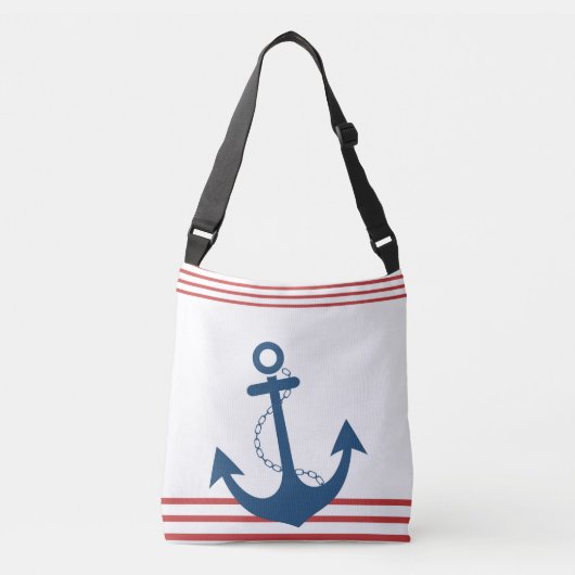 Trendy Nautical Design Crossbody Tas (Voorkant)