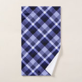 Trendy Navy Blue Pset Pattern Bath Towel set Bad Handdoek (Handdoek)