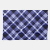 Trendy Navy Blue Pset Pattern Kitchen Towel Theedoek (Horizontaal)