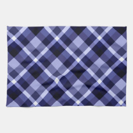 Trendy Navy Blue Pset Pattern Kitchen Towel Theedoek