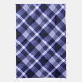 Trendy Navy Blue Pset Pattern Kitchen Towel Theedoek (Verticaal)
