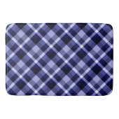 Trendy Navy Blue Pset Pattern Large Bath Mat (Voorkant)