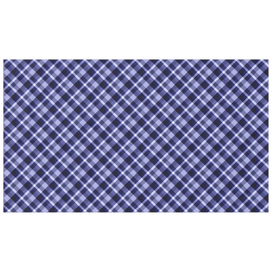 Trendy Navy Blue Pset Pattern Large Tablecloth Tafelkleed (Voorkant (Horizontaal))