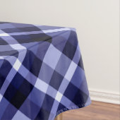 Trendy Navy Blue Pset Pattern Large Tablecloth Tafelkleed (Voorbeeld)