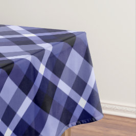 Trendy Navy Blue Pset Pattern medium Tablecloth Tafelkleed