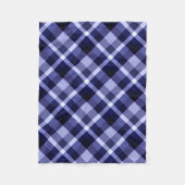 Trendy Navy Blue Pset Print Small Fleece Blanket (Voorkant)