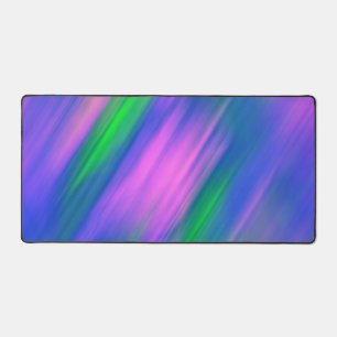 Trendy Neon Helder Blauw groen roze Abstract Bureaumat