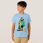 Trendy neushoorns t-shirt (Voorkant volledig)