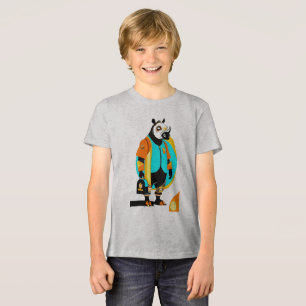 Trendy neushoorns Tri-Blend shirt