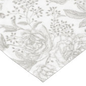 Trendy neutrale kleuren grijs tafelkleed (Gekanteld)