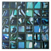 Trendy Nevada Galaxy, Sapphire & Emerald Mosaic Tegeltje (Voorkant)