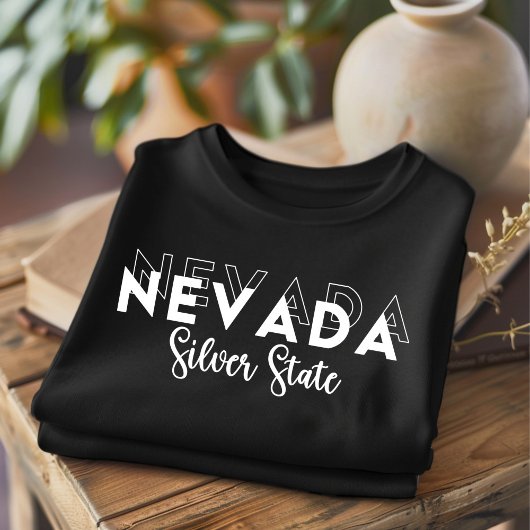 Trendy Nevada Silver State T-shirt