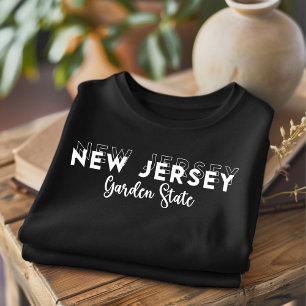 Trendy New Jersey Garden State T-shirt