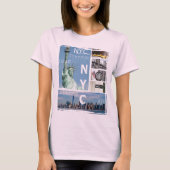 Trendy New York City Manhattan Nyc Liberty Statue T-shirt (Voorkant)
