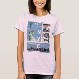 Trendy New York City Manhattan Nyc Liberty Statue T-shirt