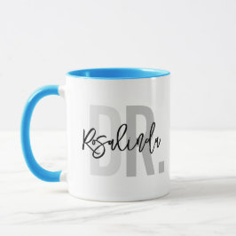 Trendy Nieuwe Doctor PhD Custom Name Appreciation  Mok