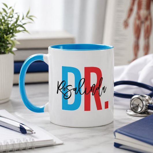 Trendy Nieuwe Dokter PhD Aangepaste Naam Waarderin Mok