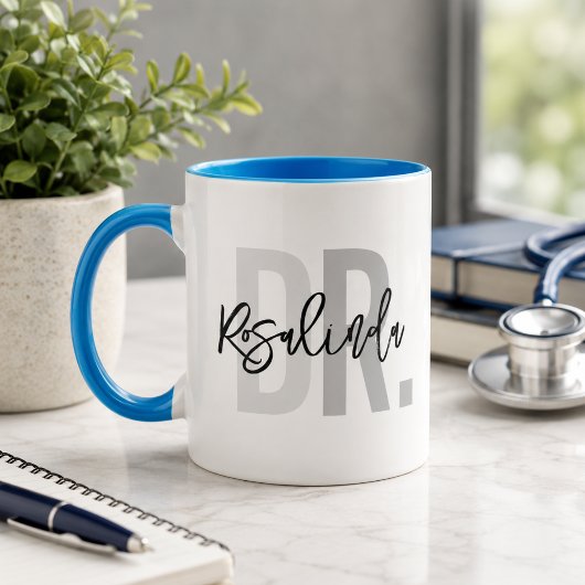 Trendy Nieuwe Dokter PhD Aangepaste Naam Waarderin Mok