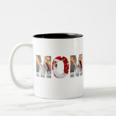 Trendy nieuwjaarsglas - proost op een nieuw begin tweekleurige koffiemok (Links)