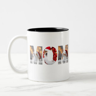 Trendy nieuwjaarsglas - proost op een nieuw begin tweekleurige koffiemok