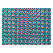 Trendy Nordic style dusty blue marvy herfst Tafelkleed (Voorkant (Horizontaal))