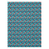 Trendy Nordic style dusty blue marvy herfst Tafelkleed (Voorkant)