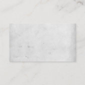 Trendy Nostalgic Kijk Elite Design Plain Luxury Visitekaartje (Achterkant)