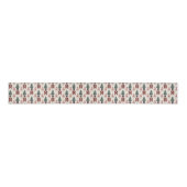 Trendy Nutcracker and Ballerina ballet dancer Grosgrain Lint (Voorkant)