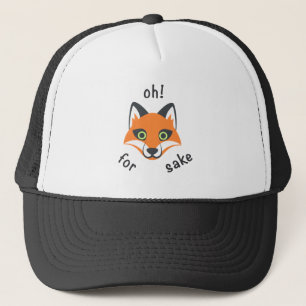 Trendy Oh! Voor Fox Sake: Emoji Cartoon Trucker Pet