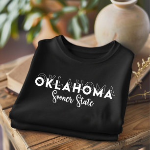 Trendy Oklahoma Sooner State T-shirt