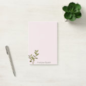 Trendy Olive Branch - Gepersonaliseerd Post-it® Notes (Kantoor)