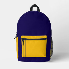 Trendy ontwerp met meerdere kleuren en reflecteren bedrukte rugzak