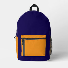 Trendy ontwerp met meerdere kleuren en reflecteren bedrukte rugzak