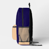 Trendy ontwerp met meerdere kleuren en reflecteren bedrukte rugzak (Rechts)