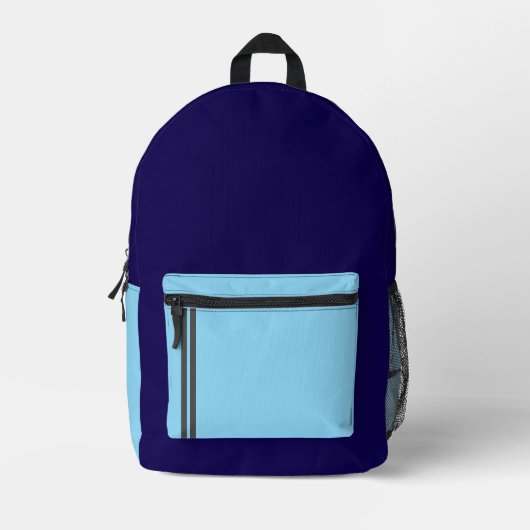 Trendy ontwerp met meerdere kleuren en reflecteren bedrukte rugzak (Voorkant)