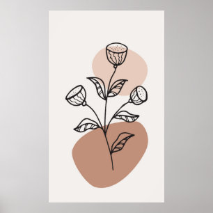 Trendy ontwerp poster