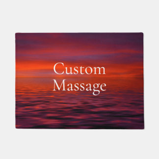 Trendy op maat gemaakte massage modern eenvoudig deurmat
