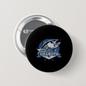 Trendy Opa Vislogo Nummer 1 Ronde Button 5,7 Cm (Voorkant /achterkant)