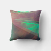 Trendy opaal gooien kussen monogram cadeau (Achterkant)