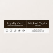 Trendy Open Book, Book Store Gedetailleerde Loyalt Visitekaartje (Binnenkant ongevouwen)