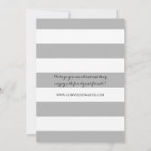 Trendy Opslaan van de datum Aangepaste foto Templa Save The Date (Achterkant)