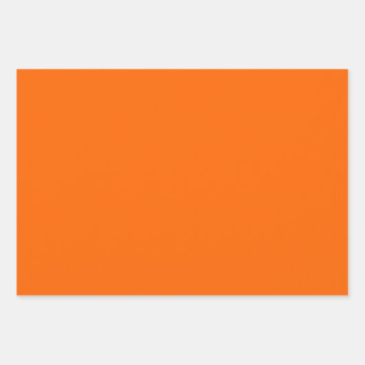 Trendy Orange, Pale Orange & Black Complementary Inpakpapier Vel (Voorkant 2)