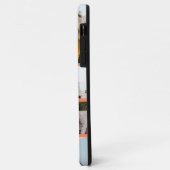 Trendy Oranje 7 Foto Collage Case-Mate iPhone Case (Achterkant/links)