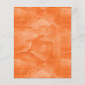 Trendy Oranje Dog Grooming Flyer -  (Achterkant)