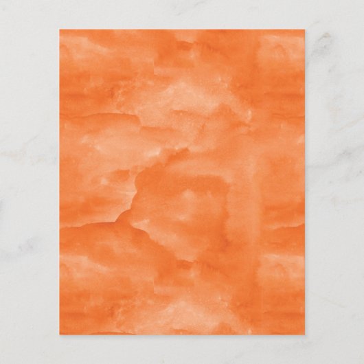 Trendy Oranje Dog Grooming Flyer -  (Achterkant)